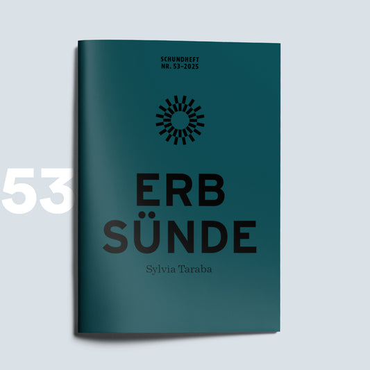 Schundheft Nr. 53 "Erbsünde"