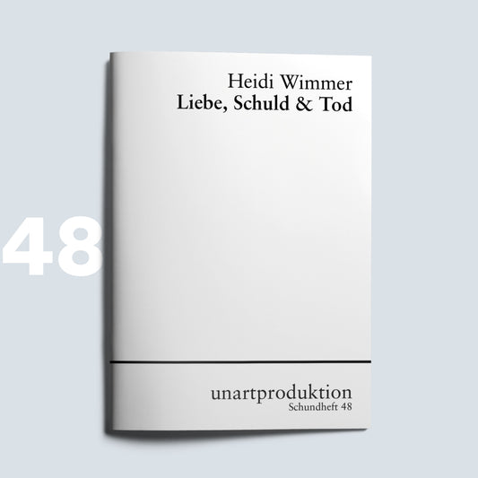 Schundheft Nr. 48 Liebe, Schuld & Tod