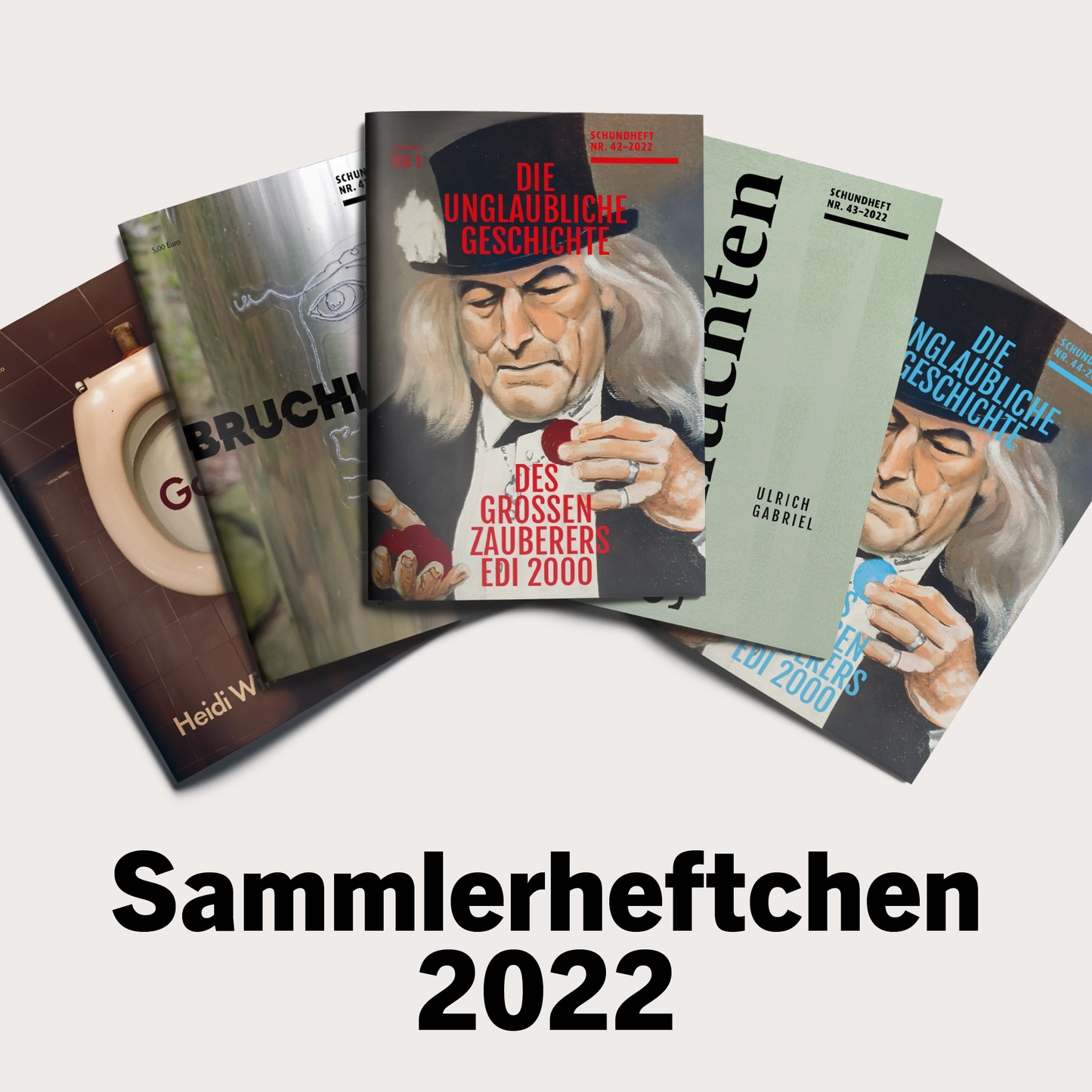 5 Sammlerhefte 2022 (4 +1 gratis)