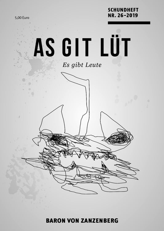 Schundheft Nr. 26 "AS GIT LÜT"